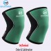 shhfitwear Knee Sleeves 7mm Emerald shh Green/Black KS-009